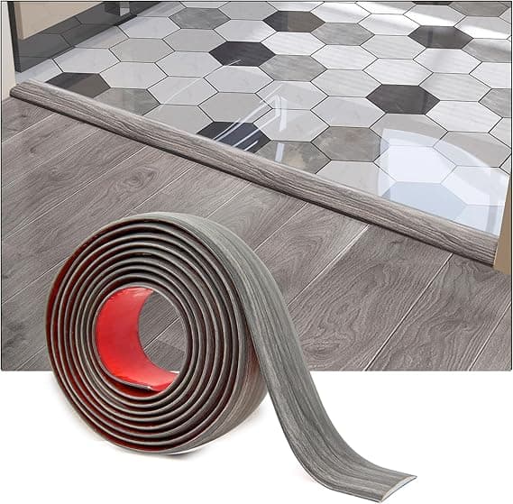 Art3d Self Adhesive Vinyl PVC Floor Transition Strip, Scratch Resistant product